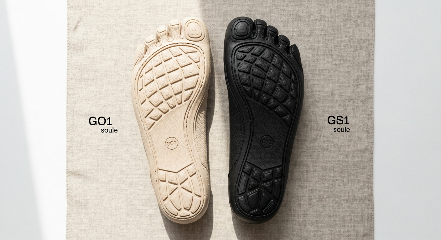 Groundies Nova Barefoot Leather Sneakers: GO1 vs GS1 Sole Comparison Guide for 2026