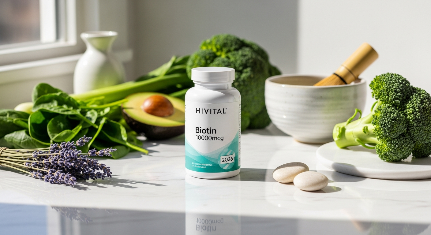 Beyond Beauty: How HIVITAL Biotin 10000mcg Supports Whole-Body Wellness in 2026