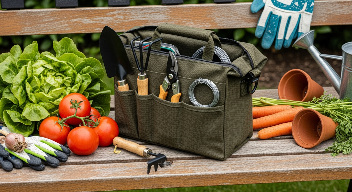 Harfington Small Garden Tool Bag Review: Compact Waterproof Storage for Gardeners