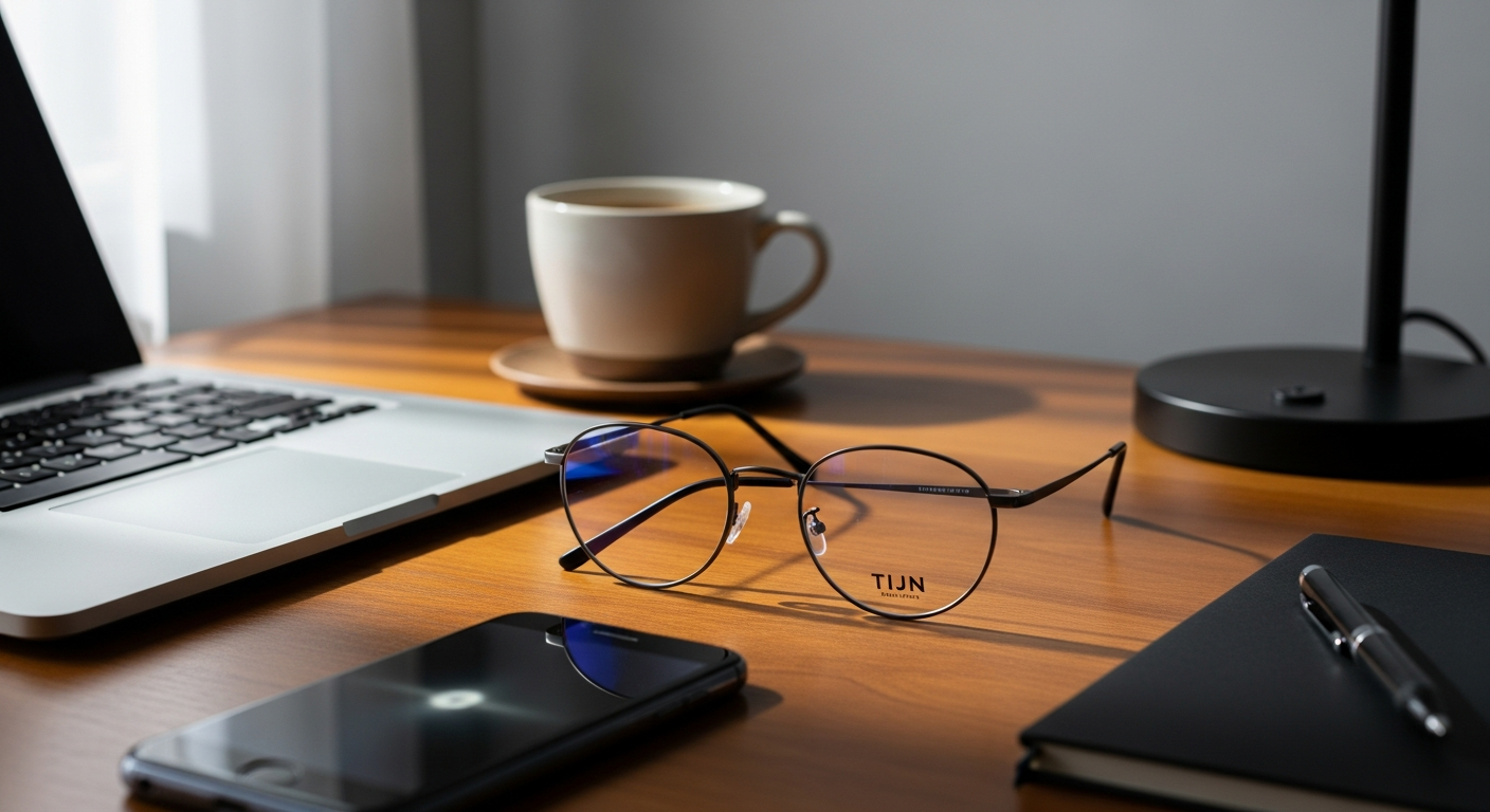 TIJN Vintage Round Blue Light Blocking Glasses: The Complete Style Guide for Night Owls and Screen Warriors