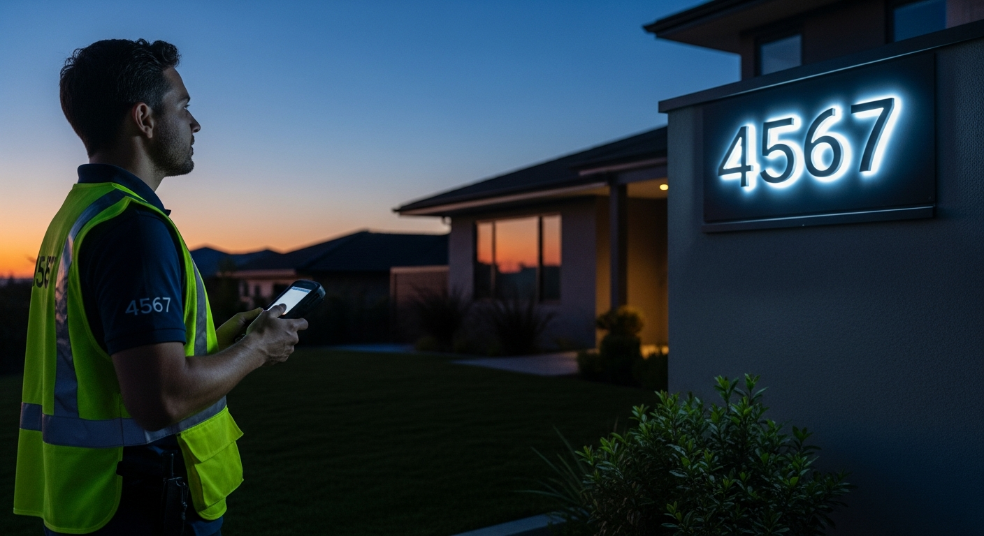 Why Emergency Responders and Delivery Drivers Love Premium Modern LED Backlit Address Numbers
