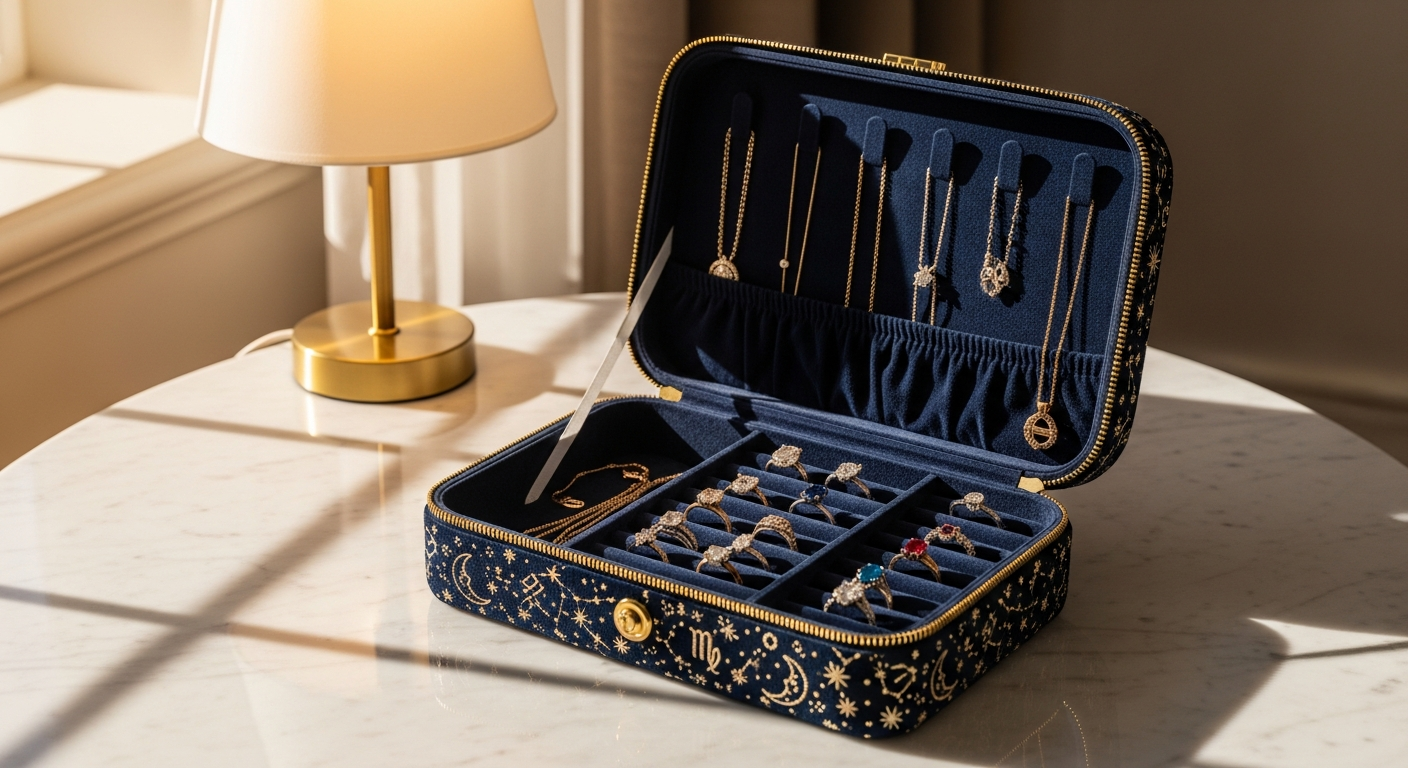 The Starry Night Velvet Jewellery Case: Why Celestial Design Meets Practical Storage in 2026