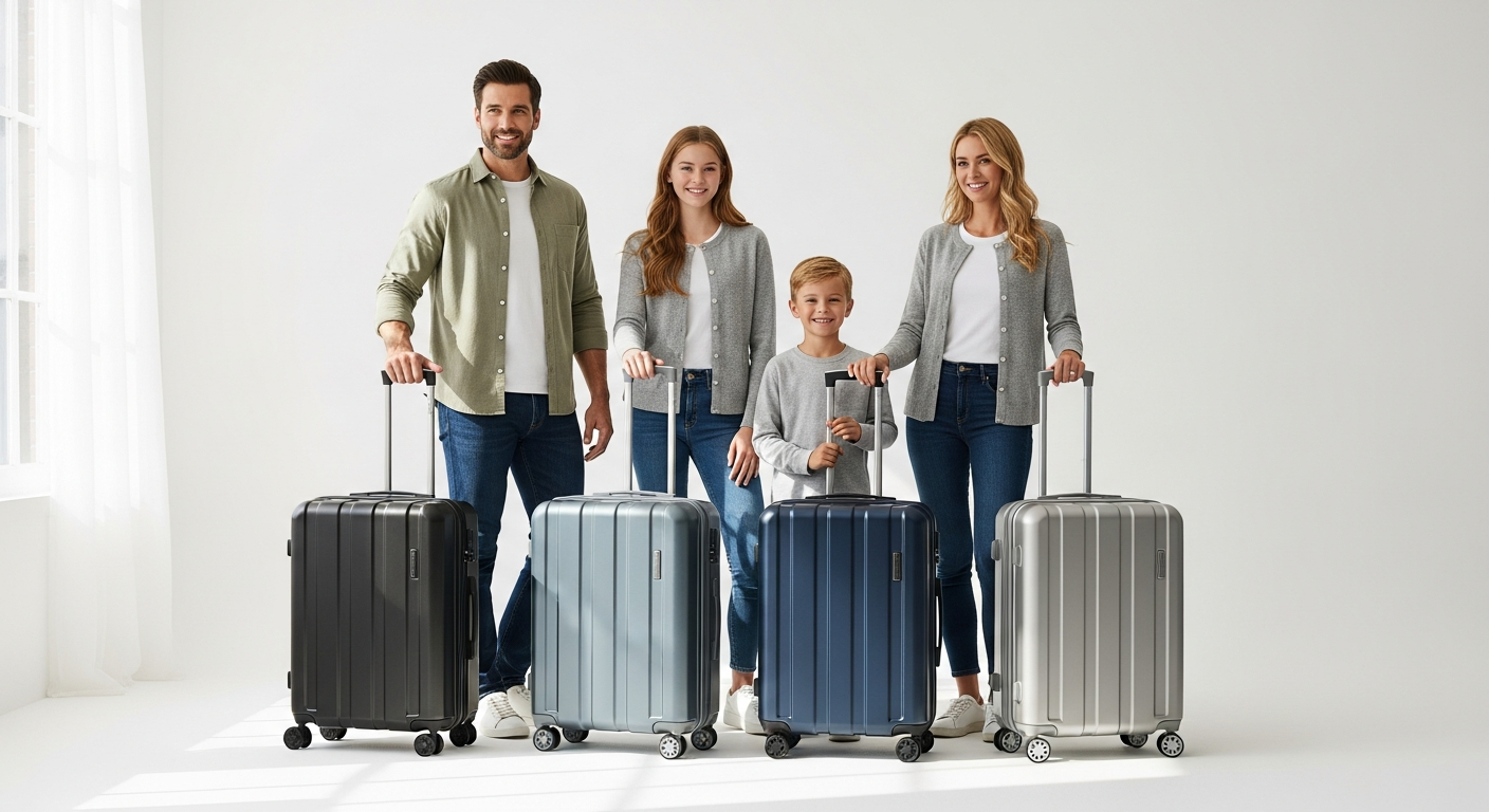 Greenwich Hardside Spinner Luggage: Family Travel