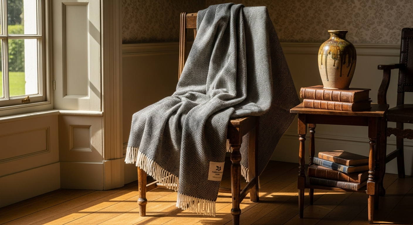Why the National Trust Herringbone Wool Throw Deserves a Place in Your Home: A Buyer’s Guide to Heritage Craftsmanship