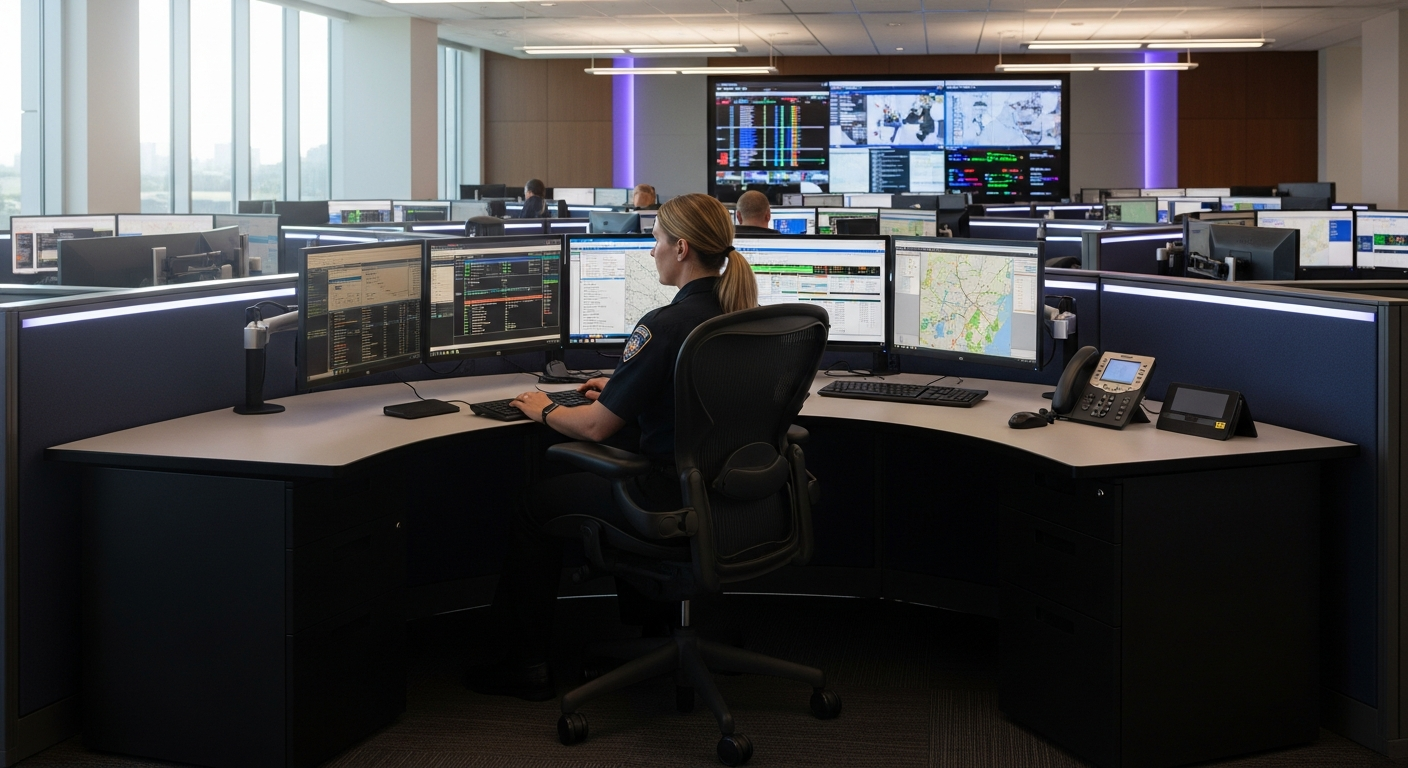 OFM 24/7 Heavy Duty Dispatch Chair: The Gold Standard for 24/7 Emergency Operations