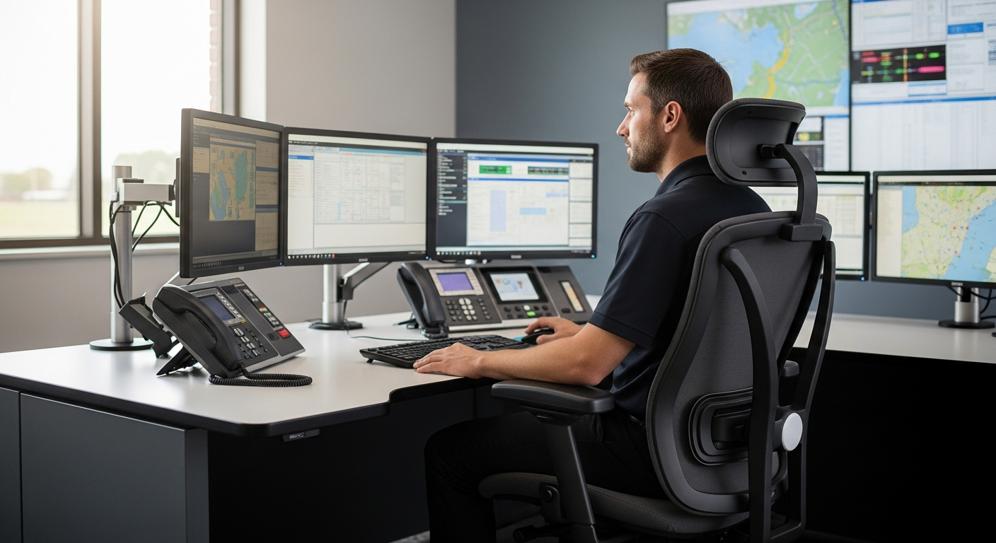 OFM 24/7 Heavy Duty Dispatch Chair: Why Emergency Services Choose This Over Standard Office Seating