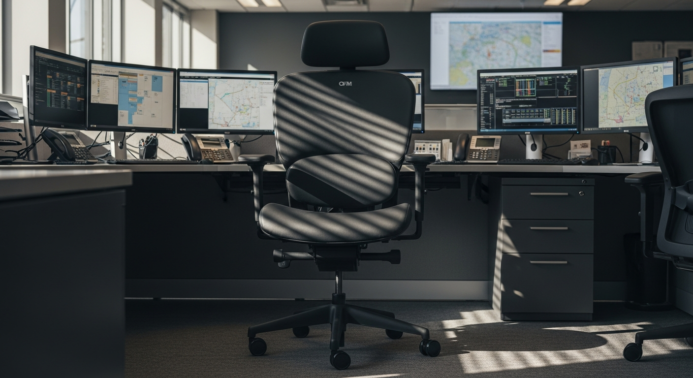 OFM 24/7 Heavy Duty Office Chair for 24/7 Operations: The Ultimate Dispatch Seating Solution