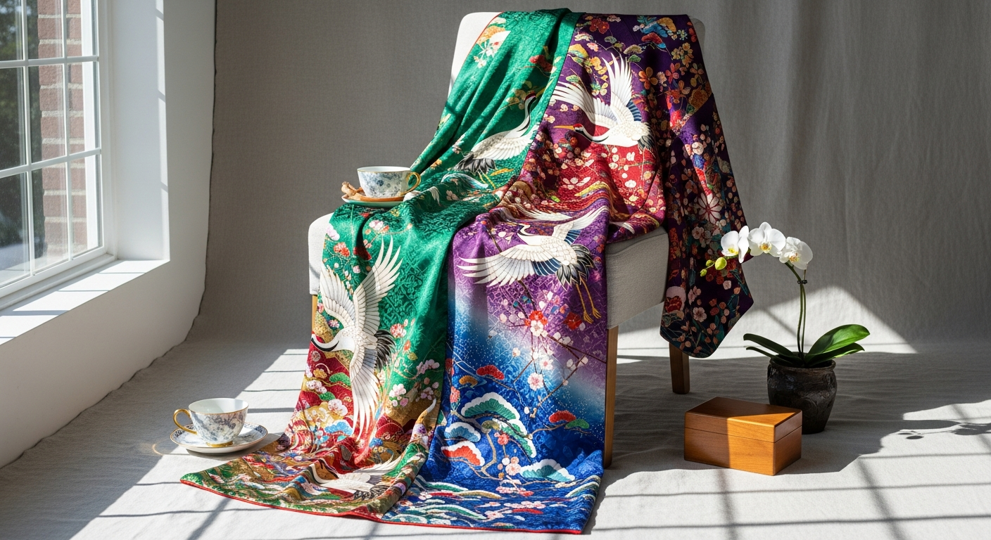 Palma Silk Tamara Kimono: Why Luxury Resortwear Collectors Are Investing in This Hand-Drawn Masterpiece
