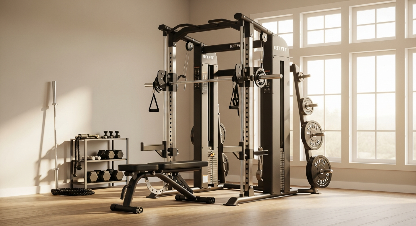 RitFit M1 PRO Multi-Functional Smith Machine: Complete Guide for Home Gym Builders