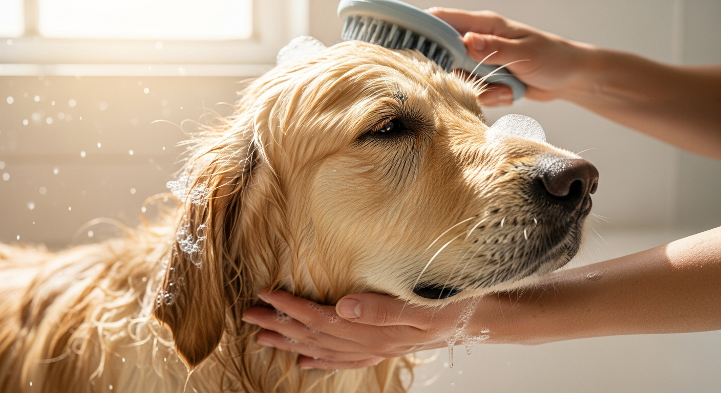 Stress-Free Pet Grooming: How a 3-in-1 Pet Bathing Massage Brush Transforms Anxious Bath Time