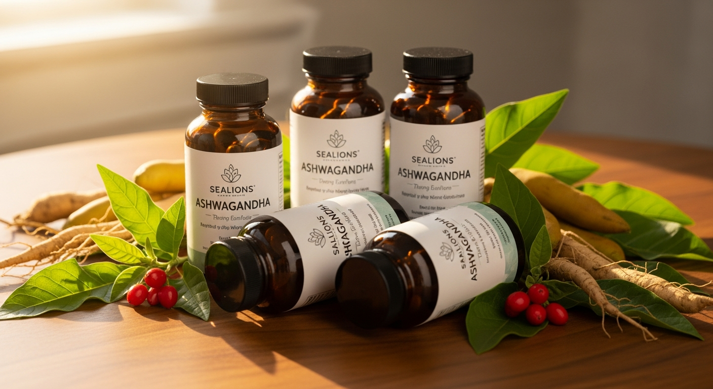 Sealions Ashwagandha Supplements for Wellness: Premium Stress Relief on a Budget