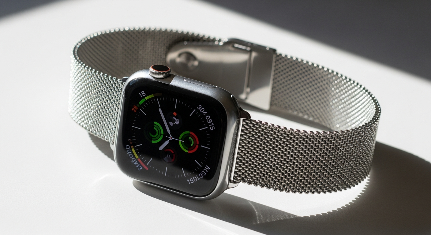 Apple Watch Milanese Strap Starlight Guide