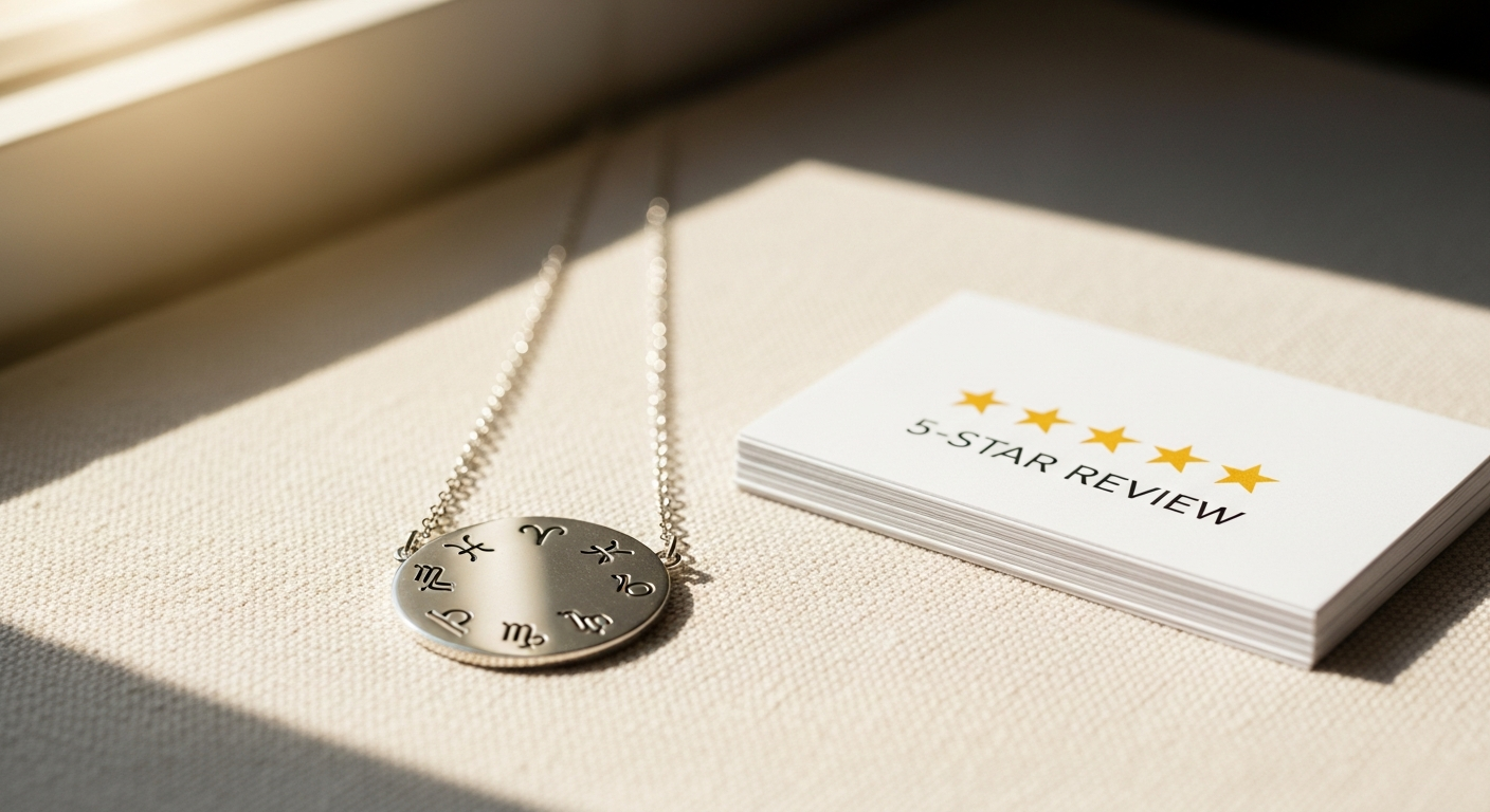When Stars Align Constellation Necklace: Personalized Zodiac Jewelry with 5-Star Reviews