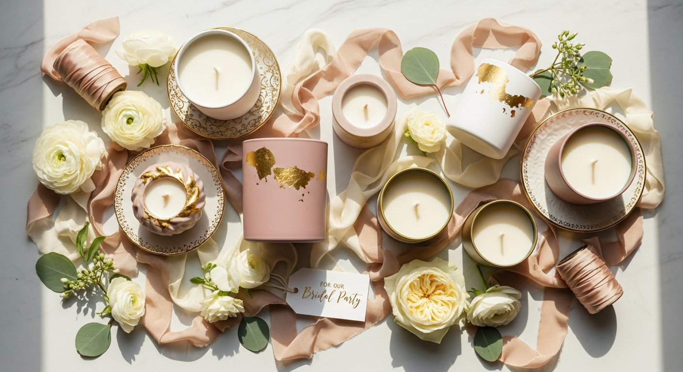 Team Hen Luxury Hand-Poured Candles: The Sophisticated Gift Your Bridal Party Actually Wants