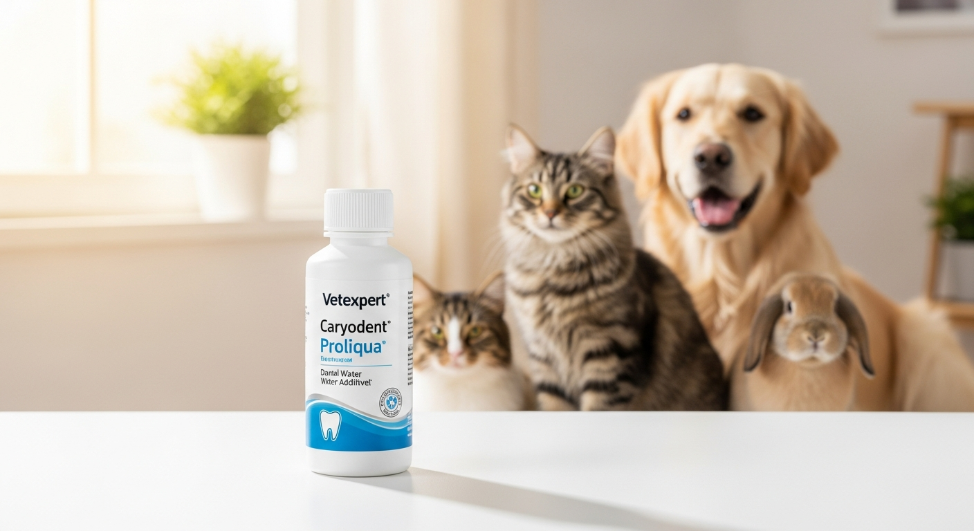 Why Veterinarians Recommend Vetexpert Caryodent Proliqua Dental Water Additive for Multi-Pet Households