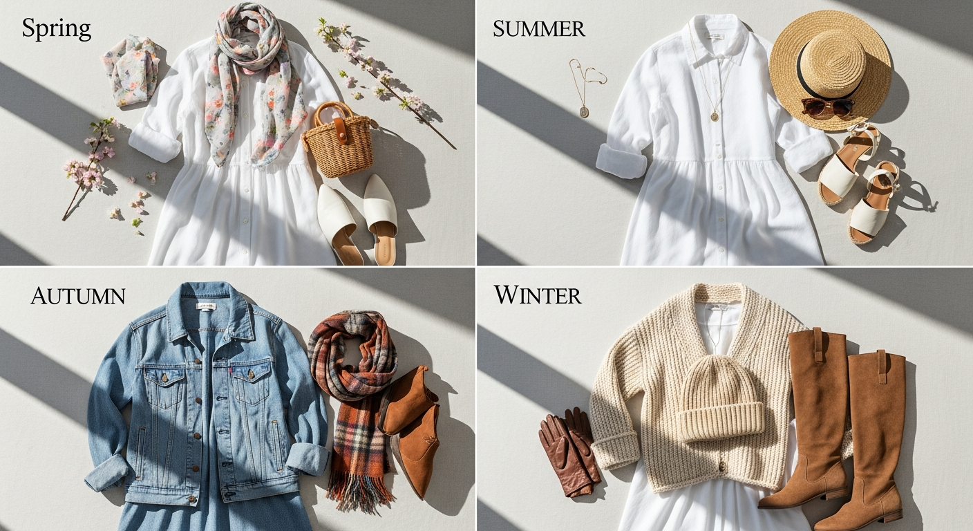How to Style the White Stuff Rua Jersey Shirt Dress for Every Season: A Practical Guide