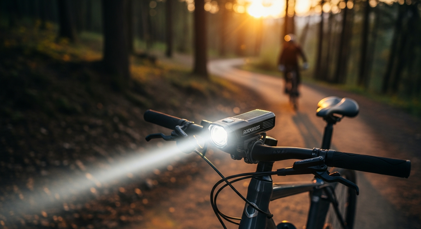 ROCKBROS 1000 Lumen USB Rechargeable Bike Headlight: Complete 2026 Guide for Night Cyclists