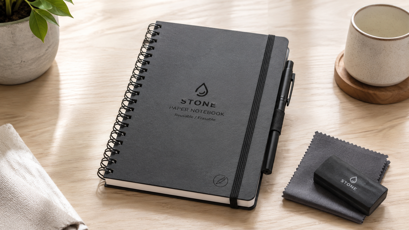 Why Choose Stone Paper Notebook with Erasable Pages for Long-Lasting Daily Note-Taking