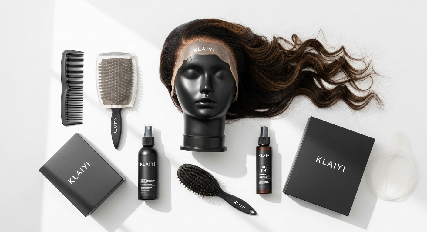 Glueless Wig Styling Guide: Master the Klaiyi 5×5 HD Lace Closure Wig for Beginners