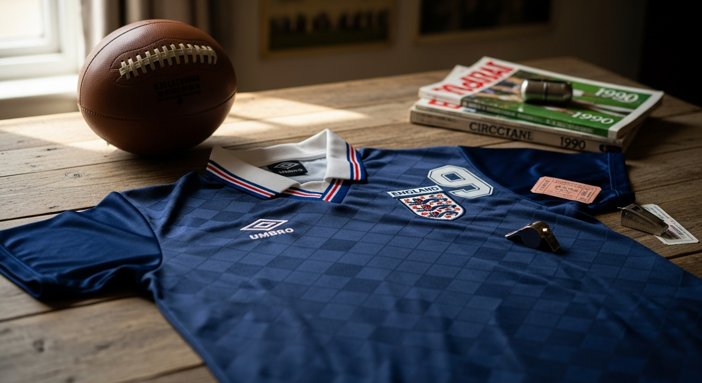 England 1990 Third Retro Football Shirt Guide