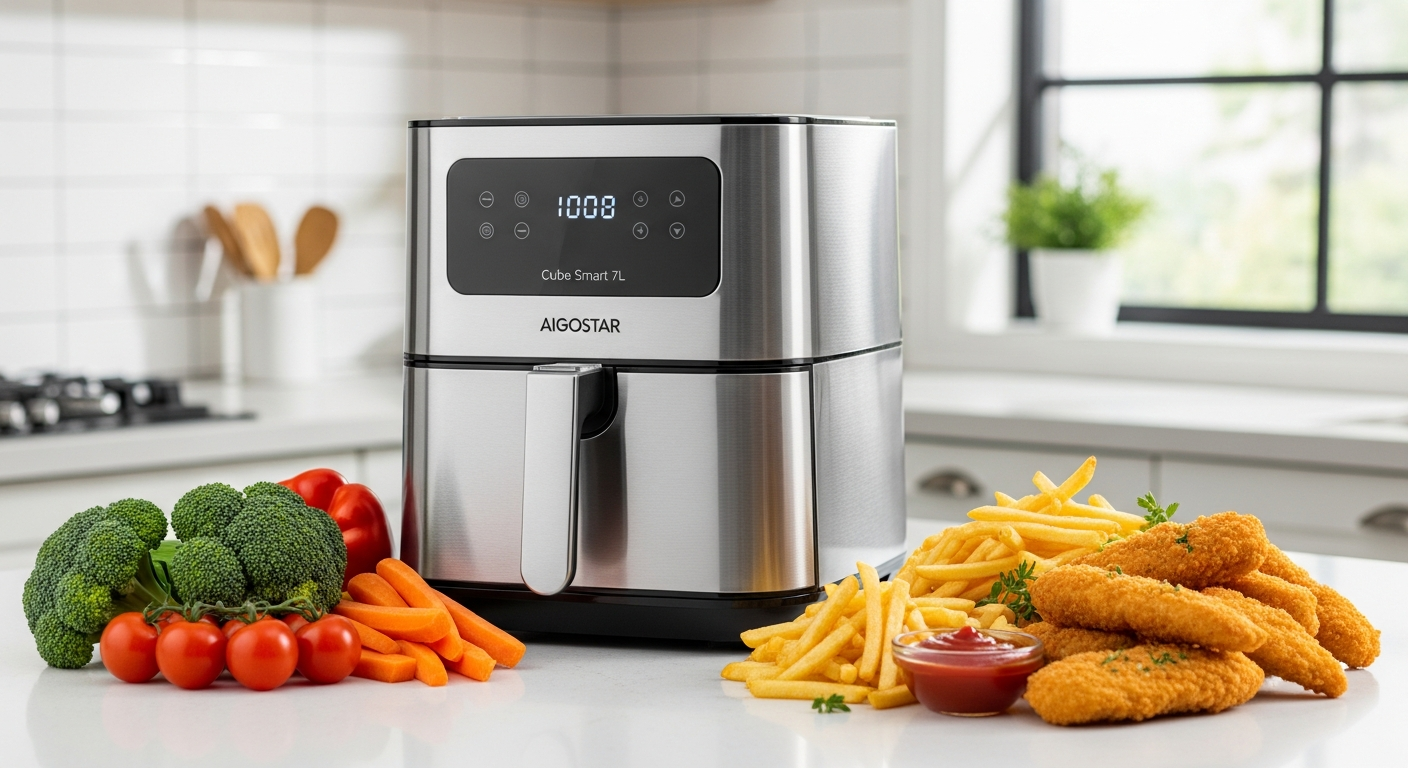 Aigostar Cube Smart 7L Air Fryer Review