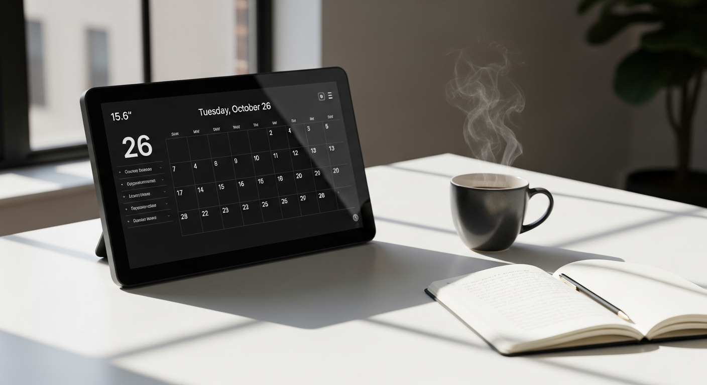 Apolosign 15.6-inch Smart Digital Calendar Guide