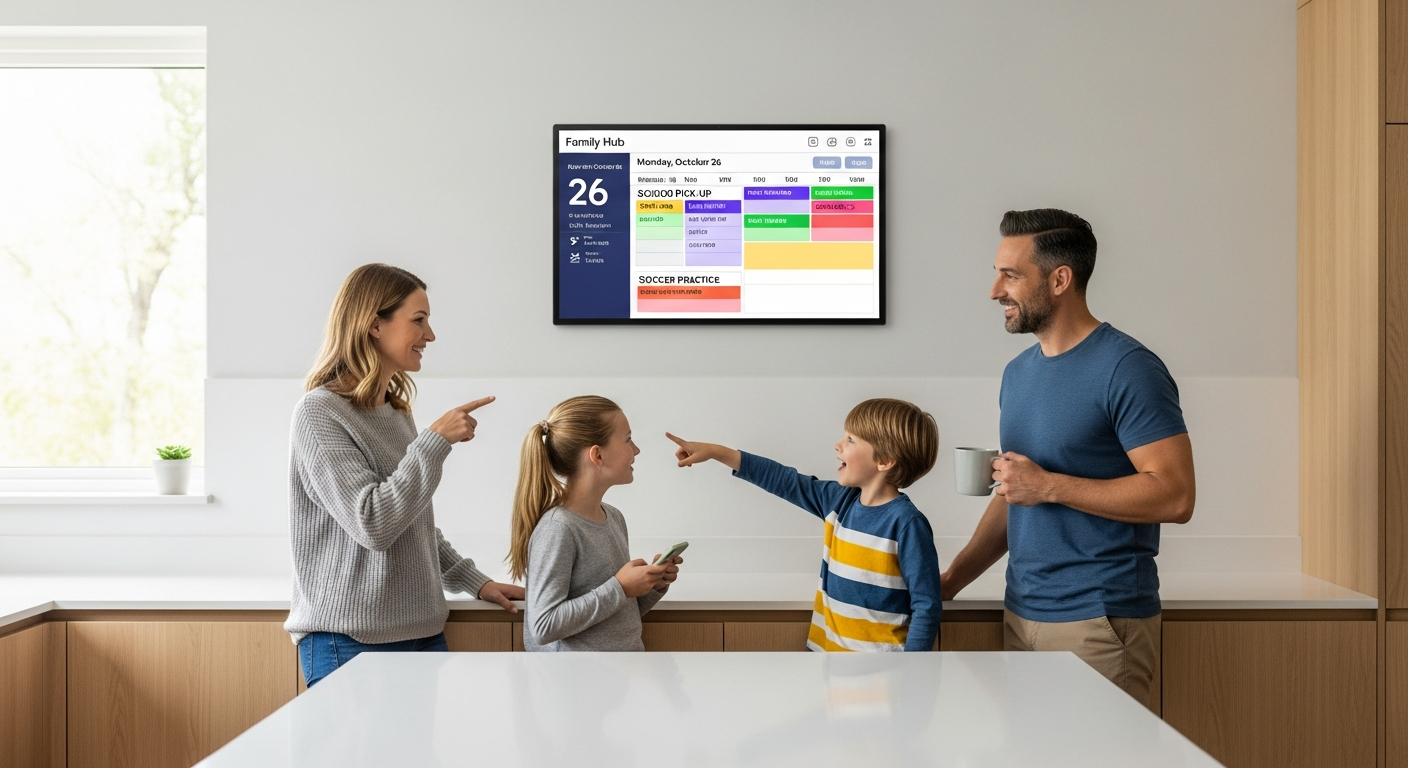 Apolosign 15.6-inch Smart Family Calendar