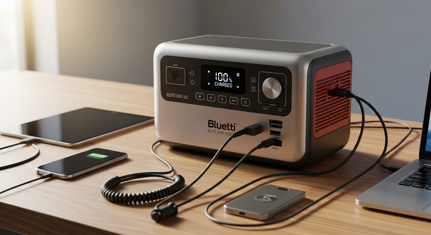 Bluetti Elite 200 V2: Portable Power Station