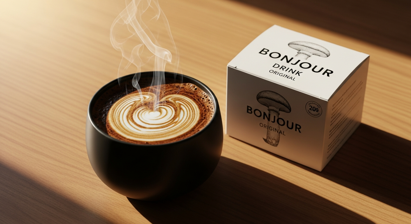 Bonjour Drink Original: Mushroom Coffee Alternative