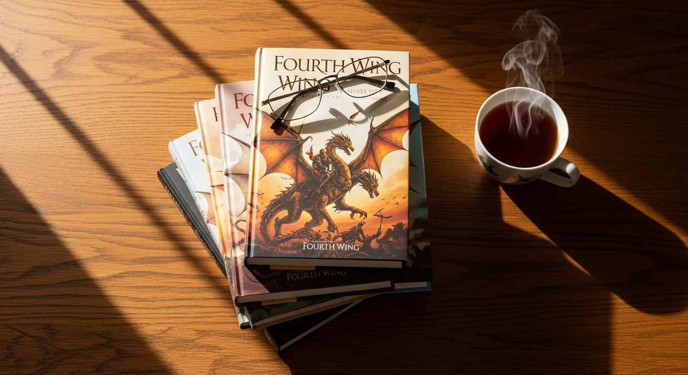 Dragon rider Violet Sorrengail in fantasy armor at Basgiath War College