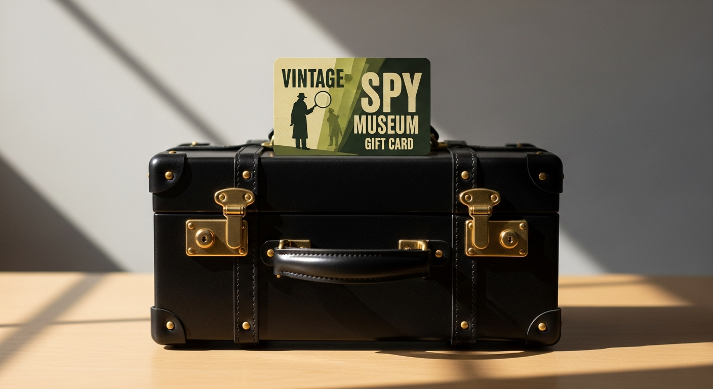 Agent Suitcase Gift Card: Berlin Spy Museum