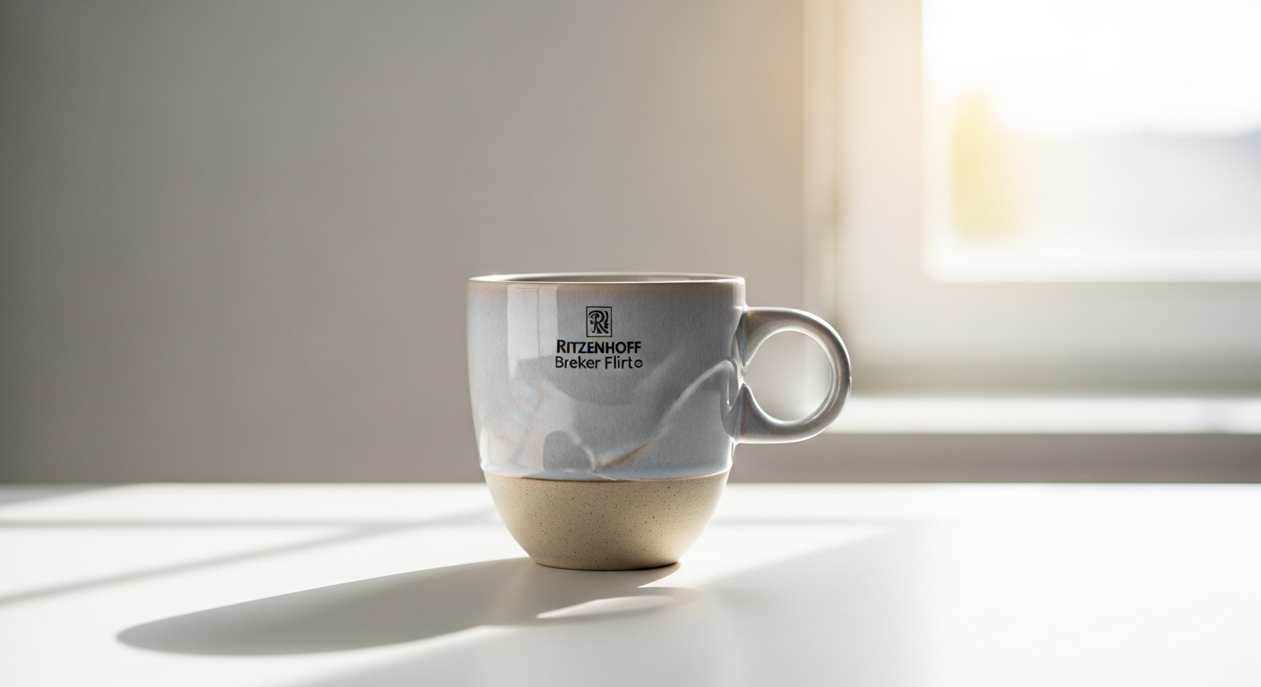 Ritzenhoff Breker Flirt Doppio 350ml jumbo mug porcelain coffee vessel