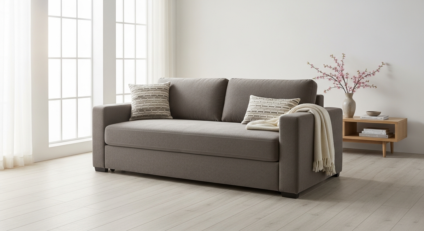 GreatBeanBags Luxury Chenille Sofa Bed