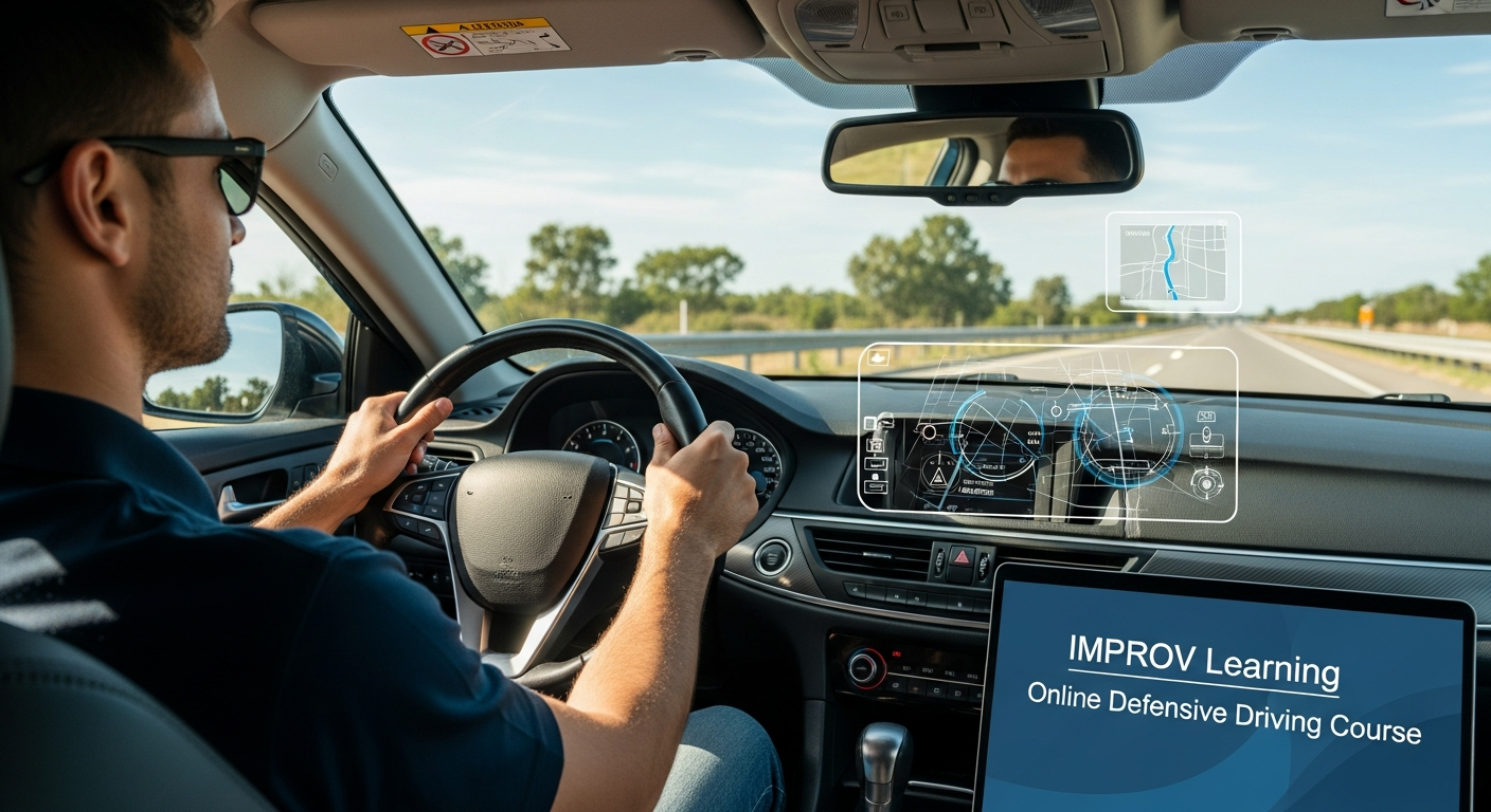 IMPROV Learning Online Defensive Driving Course