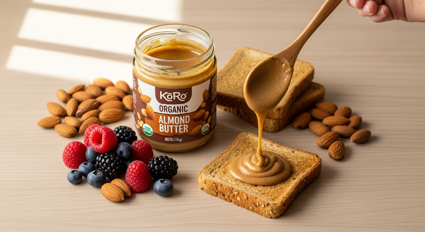 Creative Uses for KoRo Organic Almond Butter