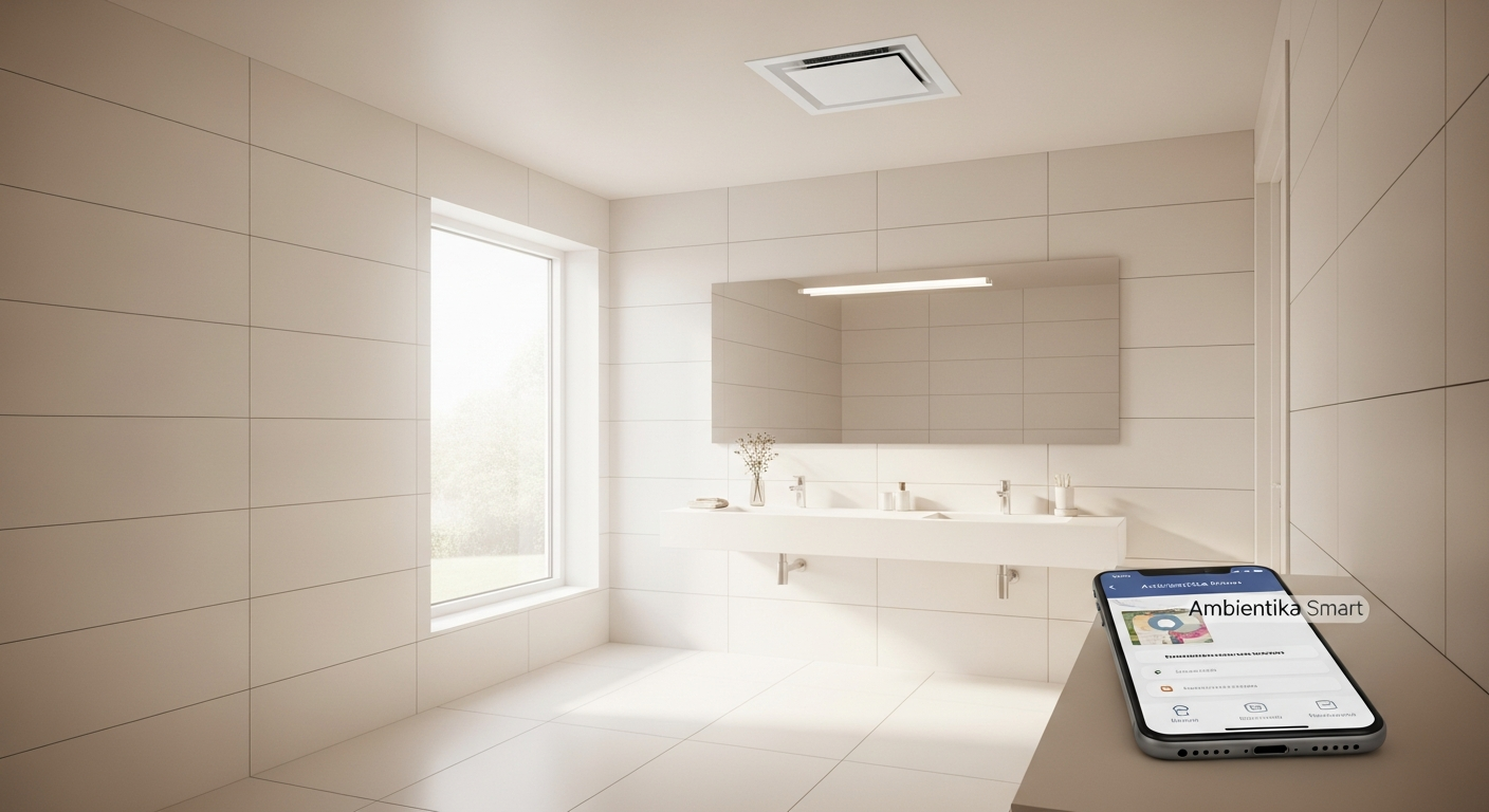 Ambientika Smart: Intelligente Lüftung für Badezimmer