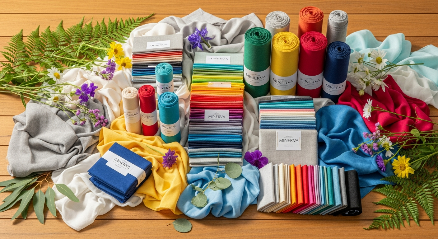 Minerva Joyful Meadow Fabric Guide