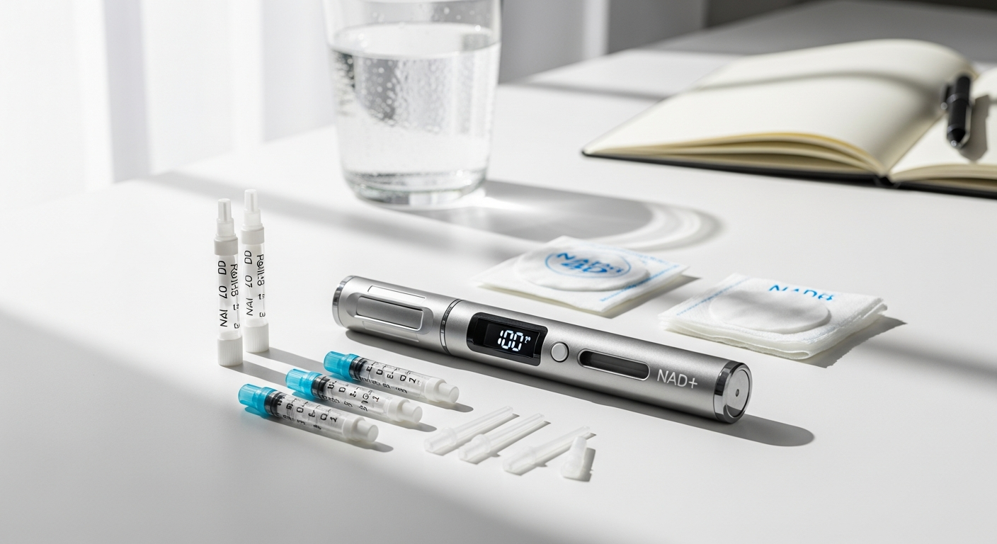 NAD+ Auto-Injector Pen Kit: Home Cellular Energy