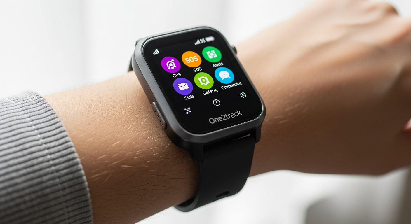 One2track Connect UP GPS Smartwatch Safety
