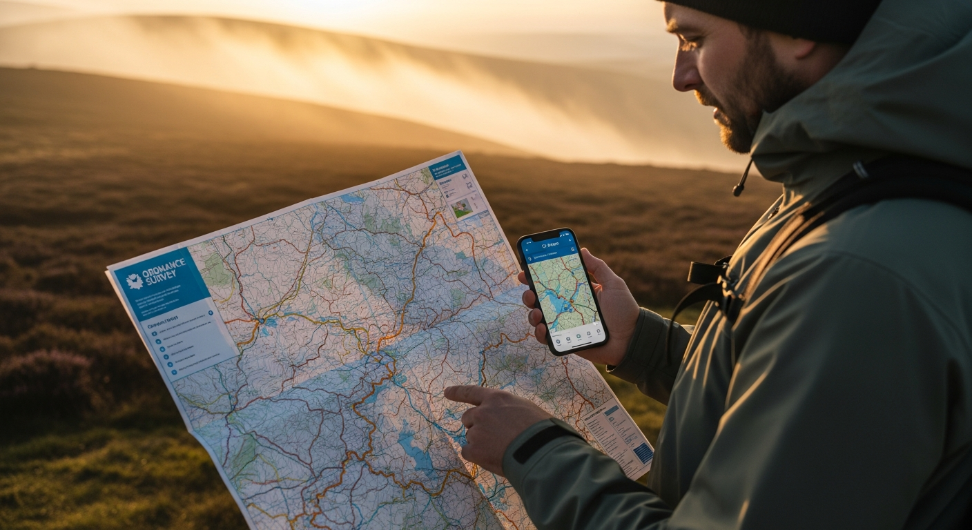 Master Offline Navigation with OS Maps App