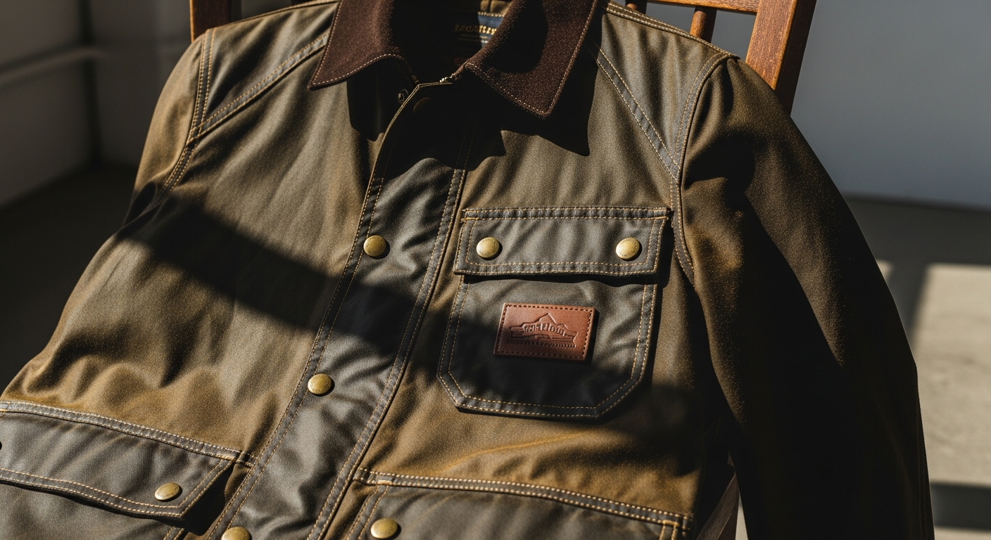Peregrine Waxed Bexley Jacket: Sustainable