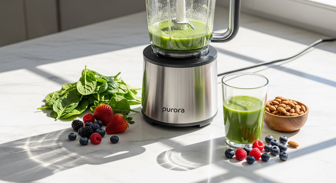 Purora Mixer: 3-Minute Nutrient Meals