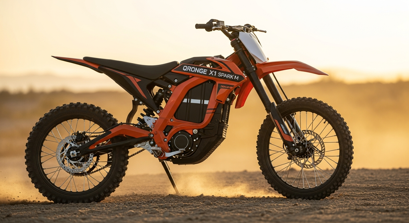 Qronge X1 Spark M: Budget 50 MPH Electric Dirt Bike