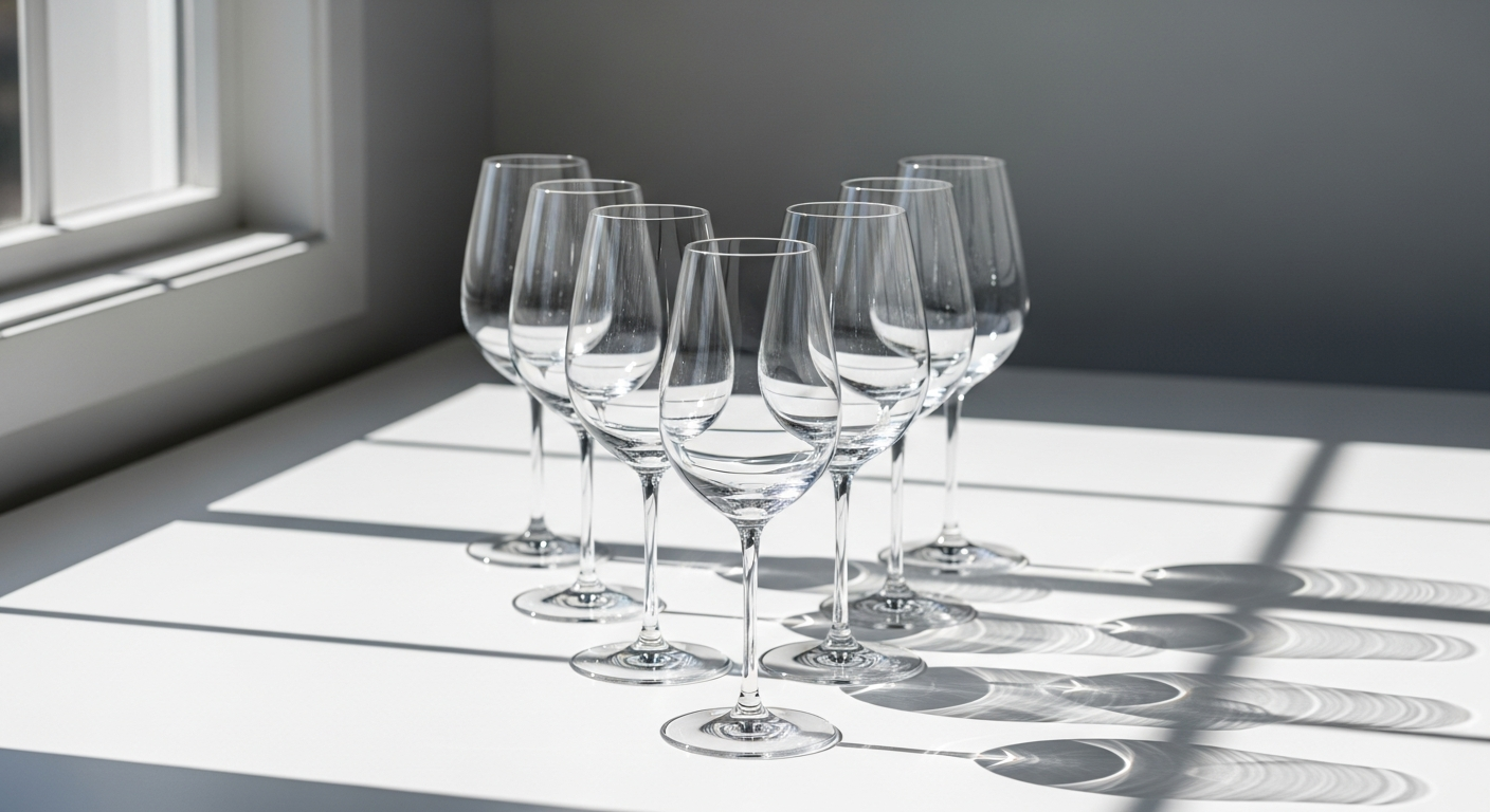 Soho Crystal White Wine Glasses 6-Pack