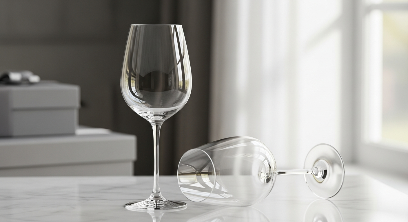Soho Crystal White Wine Glasses: Premium Gift
