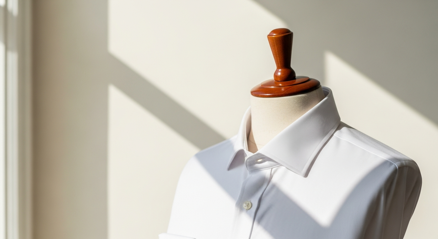 Men’s Classic White Formal Shirt Guide