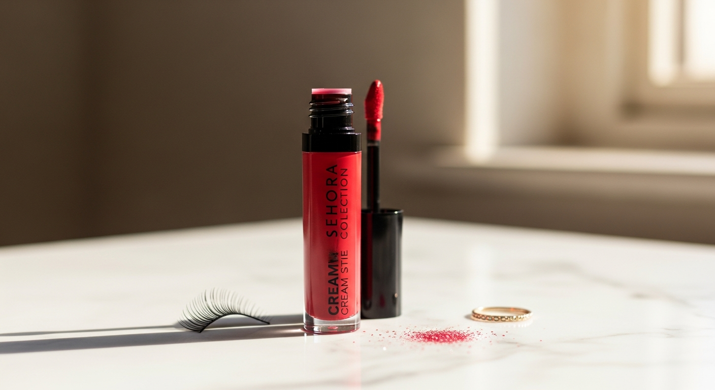 Sephora Collection Cream Lip Stain Liquid Lipstick in vibrant matte finish
