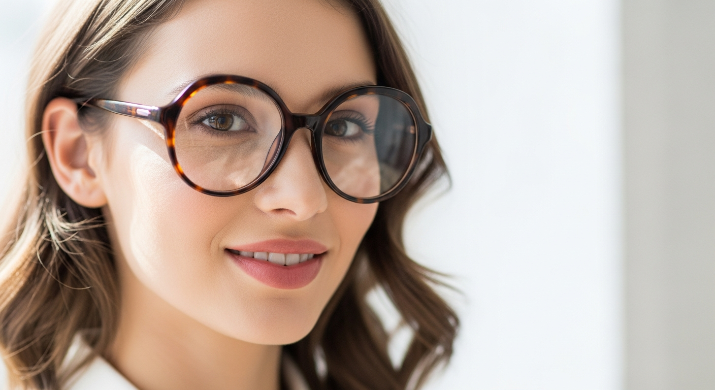 Fletcher Round Glasses for Petite Faces