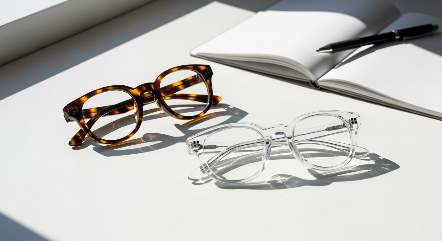 Frankley Chunky Acetate Round Glasses 2026