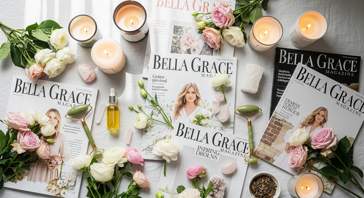 Bella Grace Magazine bookazine cover featuring mindful living inspiration and creative design